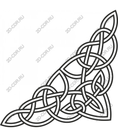  Celtic Knot Corner