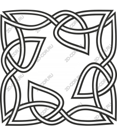  Celtic knot frame