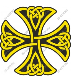  Celtic Knotted Cross