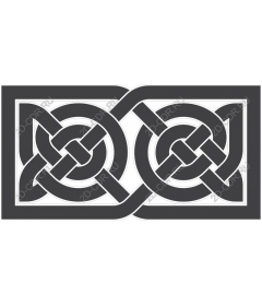 An intricate Celtic knot