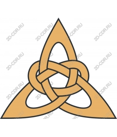  Celtic knot in gold