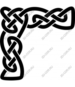  Celtic Knot Corner