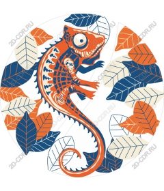  Bright chameleon