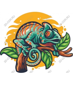 Bright chameleon