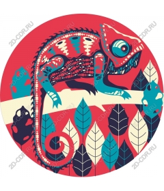  Bright chameleon