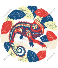  Bright chameleon