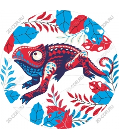  Bright chameleon
