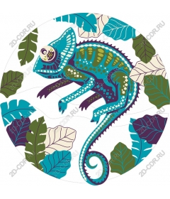  Chameleon-Bright Tropical