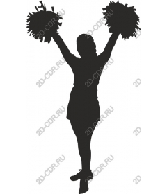  A cheerleader