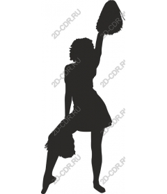 A cheerleader