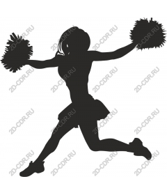  A cheerleader