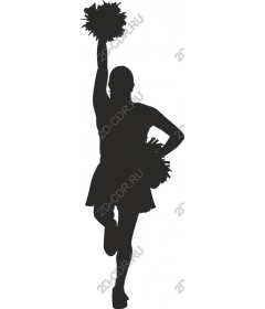  A cheerleader