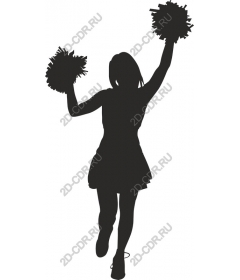  A cheerleader