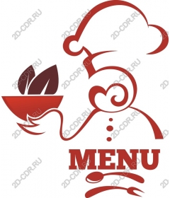  Character chef with bowl