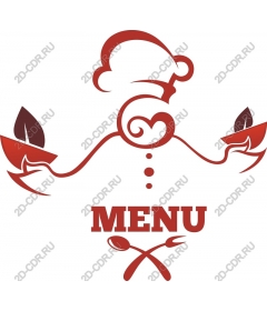 Menu from chef