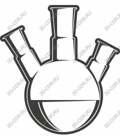  Laboratory flask three-neck