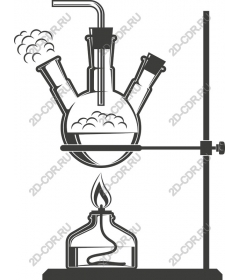 Icon of a laboratory experiment