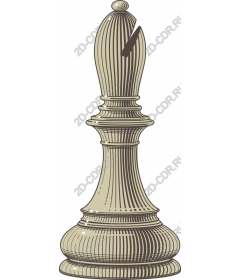  Elegant chess piece "Elephant"