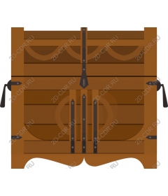 Wooden gate in a rustic style