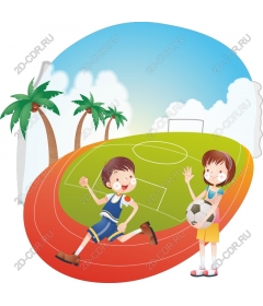  Joyful children players