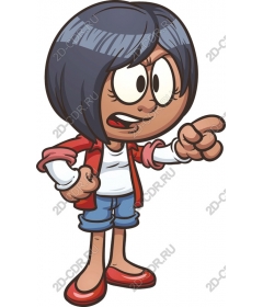  Confident character