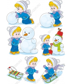 A set of "Winter Wonderland"