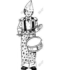  Fancy drummer
