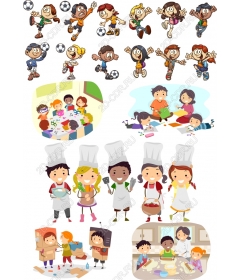 Set for children's entertainment