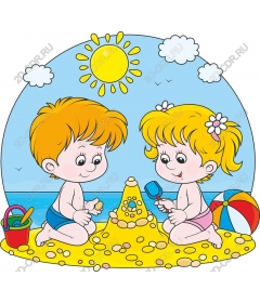  Beach sand castle Sunshine Kids