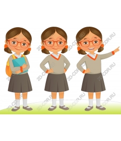  Adorable schoolgirl