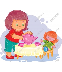  Charming tea party