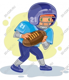  A young footballer