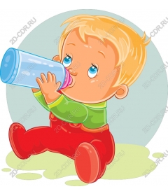  Adorable baby drinks