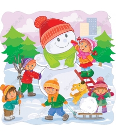 Playful winter Wonderland