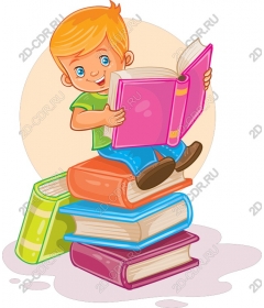  Joyful young reader