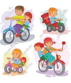  The weird kids on bikes