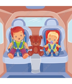  Joyful kids with Teddy bear