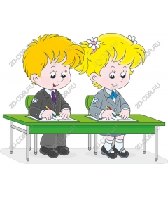  Charming kids learn