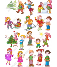 Baby kit - a Bizarre set of cliparts