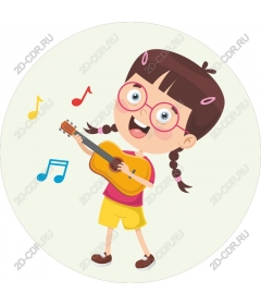  Joyful girl player