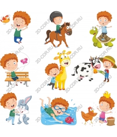  Collection "Playful child"