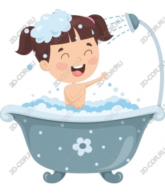  Joyful bath time