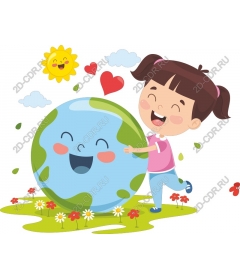  Joyful embrace of the Earth