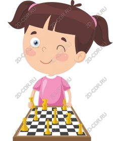  Chess Charming Girl