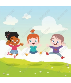  Joyful children's game