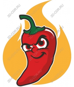  A bold, playful chili