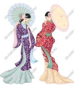  Elegant Japanese geisha