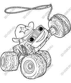  Bizarre monster truck Sheriff