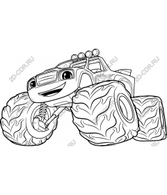  Drawing monster truck