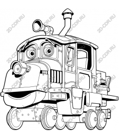  Adorable cartoon steam train